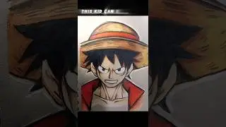 Drawing luffy #art #painting #drawing #anime #onepiece #entertainment #edit #jjkgame #music