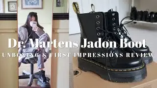 DR. MARTENS JADON Review | Unboxing, First Impressions, & Try-On