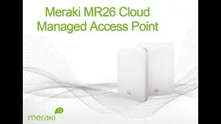 MR26-HW Meraki MR26 Cloud Managed Access Point (Refurbished)