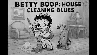 Betty Boop: House Cleaning Blues (1937) | Cleaning Chaos in Classic Cartoon Style 🧹💃