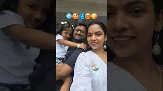 🇮🇳Independence Day Become Extra Special! Husband's Surprise Visit👨&zwj;👩&zwj;👧 #shorts #@shamuvivekvlog