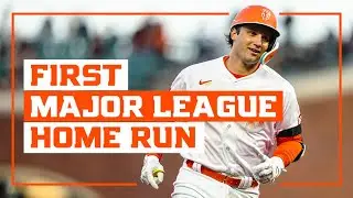 Casey Schmitt Homers in 2nd At-Bat of Major League Debut | SF Giants vs Washington Nationals