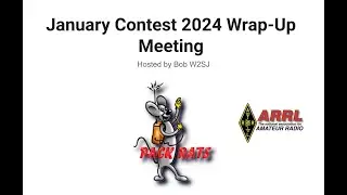 The Mt. Airy VHF Radio Club Pack Rats Jan Contest Wrap Up Meeting 2024