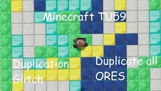 Minecraft PS4 TU59 Duplication Glitches (Infinite Diamonds, Iron , Gold)