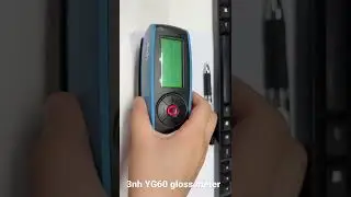 3nh YG60 gloss meter operation