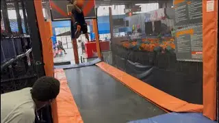 INTENSE HORSE GAME AT SKYZONE | SUPPORTING MY GUYS AT TGEY FIRST MENS LEAGUE GAME!!