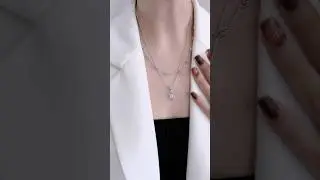 #elegantjewelry #fashionjewelry #pendantnecklace #layernecklace