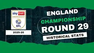 England | Championship Stats Round 29 2025-26 | Historical Stats | OverGolStats