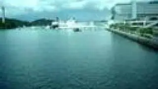singapore river view from sentosa express