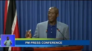 Prime Minister Dr. Keith Rowley's Media Conference On COVID-19: Saturday January 15th 2022