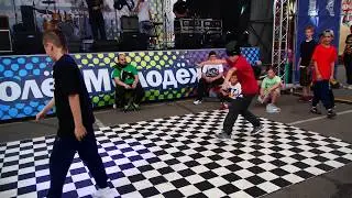bboy Шейкер vs bboy Kesl - King town battle