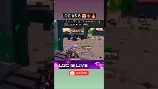 This 1v6🤯 Clutch by Loc 🔥Will Leave You Speechless😱 | BGMI Beast Mode🎯 #shorts #bgmi #viralvideo