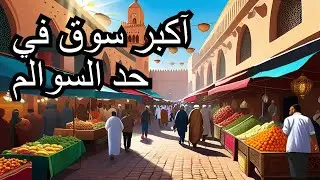 سوق حد السوالم آكبر سوق آسبوعي مشيت ليه