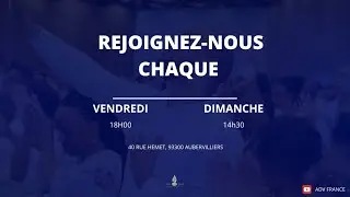 ADV FRANCE LIVE / PASTEURE ANIFA / CULTE DU DIMANCHE 08 JUIN 2025
