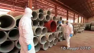 Ex Fibronit Broni: un anno di bonifica