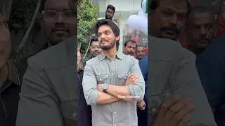 Akash puri at Ameerpet Asian 2025 | #akashpuri | #akashpurisongs | #purijagannadhson | #viralvideos