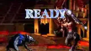 Sabrewulf beating Eyedol with 