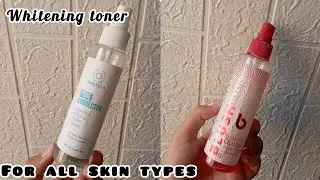 Whitening toner  || control excess oil and sebum || clear , spotless skin budget friendly 