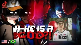 🇺🇸/🇧🇷 Stranger things react pennywise  | Welcome to derry  Parte 2 - KZN