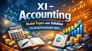 XI - Accounting Model Paper with Solution for Examination 2026 | a4accounting
