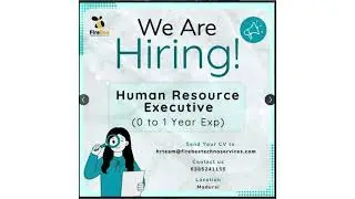 Firebee - HR Executive Fresher