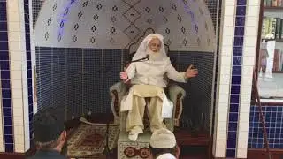 Pir Syed Jameel ur Rehman Shah saab From Chishtiya Abad , Lahore in Chesham Masjid