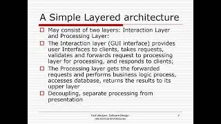 7-4 Layered Architectures