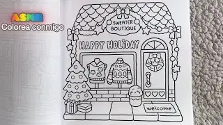 ASMR | colorea conmigo Coco Wyo Little Corner #coloring #ohuhumarkers 