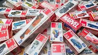 トミカミニカーが箱に盛り沢山!収納するよ。トミカのベストコレクションを動画でまとめました! -