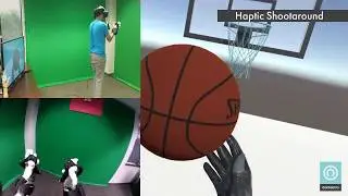 Contact CI Haptic VR Gloves with Valve Index Controllers