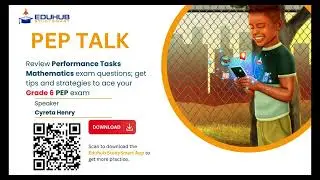 Eduhub StudySmart PEP Talk Performance Tasks- Mathematics (Grade 6)