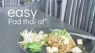 Stay home and make very easy Pad thai