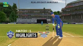 Pretoria Capitals v Durban's Supergiants | Match - 1 | HIGHLIGHTS | SA20 league...