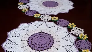 S-Shape  Flowers Table Runner  Natalina 1/2
