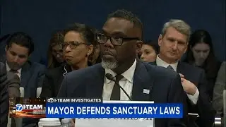Chicago Mayor Johnson defends spending on migrant crisis during Capitol Hill hearings
