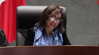 Informe de la Magistrada Presidenta en Ciudad Judicial.