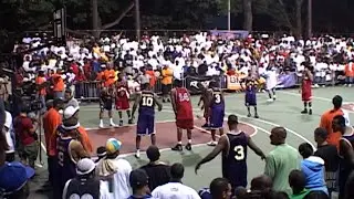 Rucker Classic basketball game NY vs LA 2004