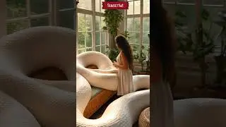 Titan Sized Albino Burmese Python #funadventure