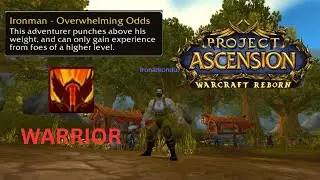 WARRIOR SOLO IRON MAN - OVERWHELMING ODDS CHALLENGE!WARCRAFT REBORN! BRONZEBEARD HYPE!