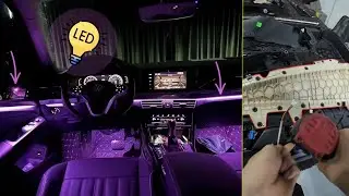 Volkswagen | How To AMBIENT led LIGHT install?