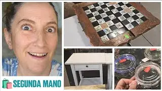 Voy a otra tienda de segunda mano a buscar muebles y compro ropa 😅💃