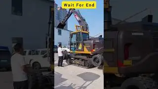 #shorts Trending excavator vs jcb technology🫢👌 #viralvideo #trendingshorts #excavator #new #machine