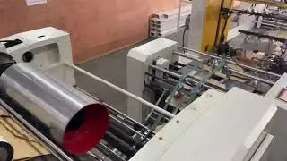 Fully Automatic Sheet feeding Gift Paper Bag Making Machine