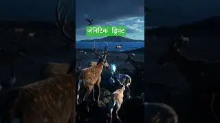 ,⭐⚡ Genetic Drift का झटका Evolution कैसे बदल जाती हैSmall Population से?🤯|#shorts #shortfeed👍🔥😱