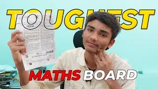 Maths Toughest Board Ever ☠️ | Bekaar Gyaa 🥹 | Expected marks of my Class 10 Board Exam Study Vlog