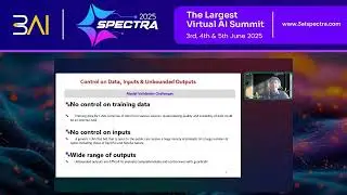 3AI SPECTRA25 - Frontrunner Talk 9 | Evolving Dynamics of Model Risk in the Gen AI Space