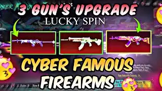 CYBER FAMOUS FIREARMS OLDGUN'S🔥25000$ CREATE OPENING IN BGMI#BGMI INDIA#BGMI