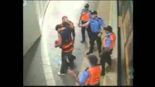 Guard charged with assault