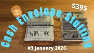 Cash Envelope Stuffing #3 JANUARY 2026 // Weekly Budget