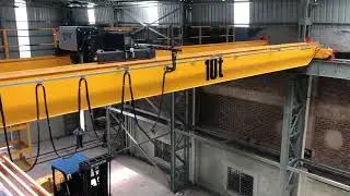 10 Ton Double Girder Overhead Crane Installed in Bangladesh - Yuantai Overhead Crane Manufacturer